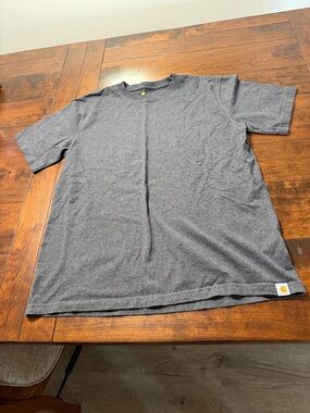 Carhartt Men's Charcoal Heather Short-Sleeve Crew Tee